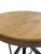 Antique Brass Bar Stool Natural