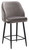 Mayfair Velvet Charcoal Kitchen Bar Stool