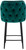 Mayfair Velvet Sage Green Kitchen Bar Stool