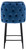 Mayfair Velvet Blue Kitchen Bar Stool