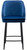 Mayfair Velvet Blue Kitchen Bar Stool