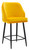 Mayfair Velvet Mustard Kitchen Bar Stool