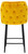 Mayfair Velvet Mustard Kitchen Bar Stool