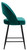 Chelsea Velvet Sage Green Kitchen Bar Stool