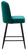 Knightsbridge Velvet Sage Green Kitchen Bar Stool