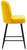 Knightsbridge Velvet Mustard Kitchen Bar Stool