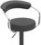 Zenith Bar Stool Black with Black Frame