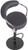 Deluxe Zenith Bar Stool Charcoal with Black Frame