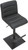 Luscious Bar Stool Black with Black Frame