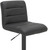 Luscious Bar Stool Black with Black Frame