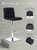 Luscious Signature Real Leather Bar Stool Black