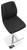 Ravenna Signature Real Leather Bar Stool Black