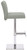 Deluxe Snella Real Leather Bar Stool Grey
