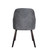 Aztec Armchair Faux Leather Steel Grey Vintage Elegance