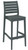 Ares 75 Bar Stool Dark Grey
