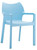 Diva Arm Chair Light Blue