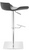Favoloso Signature Real Leather Bar Stool Black