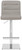 Deluxe Luscious Bar Stool Grey