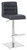 Luscious Signature Real Leather Bar Stool Charcoal Grey