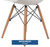 Iconic Chair with Wooden Legs White - 2 Pack