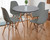Iconic Round Wooden Table Black