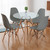 Iconic Round Clear Glass Table
