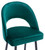 Chelsea Velvet Sage Green Bar Stool with Gold Footrest