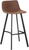 Antico Tall Bistro Bar Stool Brown