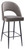 *ONLY 1 LEFT* Chelsea Tall Velvet Bistro Bar Stool - Charcoal