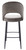 *ONLY 1 LEFT* Chelsea Tall Velvet Bistro Bar Stool - Charcoal