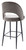*ONLY 1 LEFT* Chelsea Tall Velvet Bistro Bar Stool - Charcoal