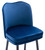 Knightsbridge Tall Velvet Bistro Bar Stool - Blue