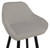 *ONLY 1 LEFT* Velluto Tall Velvet Bistro Bar Stool Grey