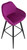 *ONLY 1 LEFT* Velluto Velvet Bistro Bar Stool Purple