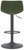 Antico Bar Stool SageGreen with Black Frame
