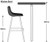 Antico Kitchen Bar Stool Cream