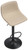 Antico Bar Stool Cream with Black Frame