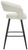 Amalfi Boucle Kitchen Bar Stool White