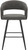 Amalfi Boucle Kitchen Bar Stool Grey
