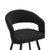 Amalfi Boucle Kitchen Bar Stool Black