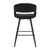 Amalfi Boucle Kitchen Bar Stool Black