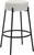 Rotonda Boucle Bar Stool White