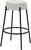 Rotonda Boucle Bar Stool White