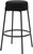 Rotonda Boucle Bar Stool Black