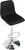 Verona Velvet Bar Stool Black
