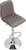 Verona Velvet Bar Stool Grey