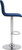 Verona Velvet Bar Stool Blue