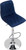 Verona Velvet Bar Stool Blue