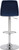 Verona Velvet Bar Stool Blue
