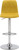 Verona Velvet Bar Stool Mustard